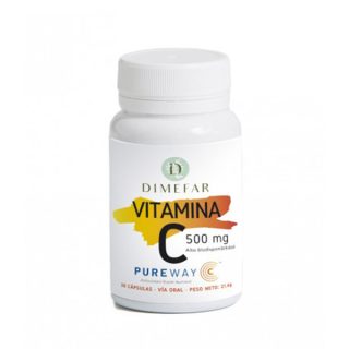 Dimefar Vitamina-C PureWay 500mg 30 Cápsulas