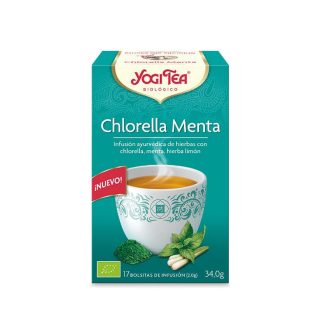 Yogi Tea Infusion Chlorella Menta 17 Bolsitas