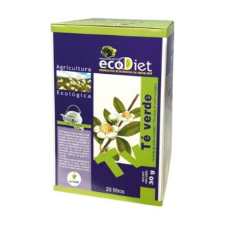 Nova Diet Te Verde Infusion Eco 20 Bolsitas