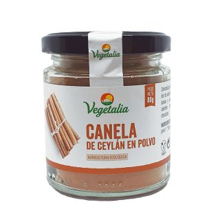 Vegetalia Canela en Polvo Eco 80 Gramos