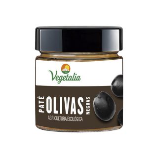 Vegetalia Pate de Olivas Negras Eco 180 Gramos