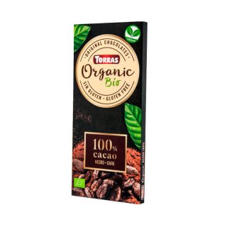 Torras Chocolate Negro 100% Cacao 100 Gramos