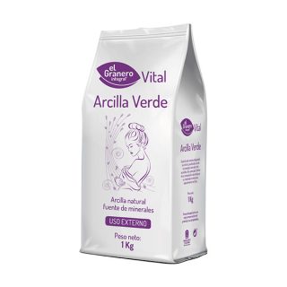 Granero Integral Arcilla Verde en Polvo 1 Kg