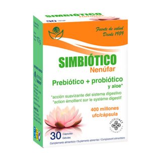 Bioserum Simbiotico Nenufar Prebiotico + probiotico 30 Cápsulas