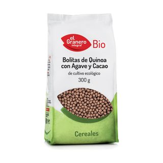 Granero Integral Bolitas de Quinoa con Agave y Cacao 300 Gramos