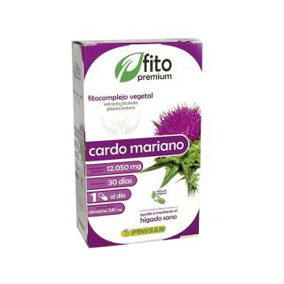 Pinisan Fitopremium Cardo Mariano 30 Cápsulas