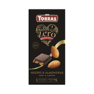 Torras Chocolate Negro con Almendras 150 Gramos