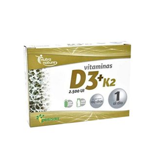 Pinisan Vitaminas D3+K2 60 Cápsulas