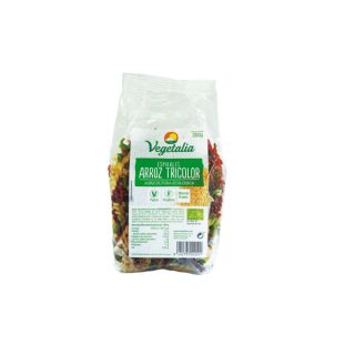 Vegetalia Espirales Arroz Tricolor Eco 250 Gramos