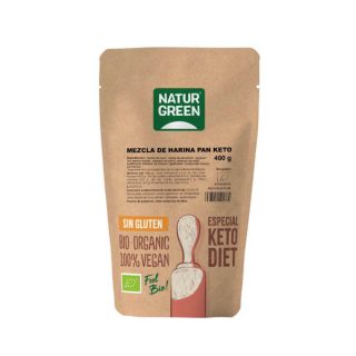 Natur Green Mezcla Pan Keto 400 Gramos