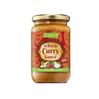 Rapunzel Salsa Curry Picante 350ml