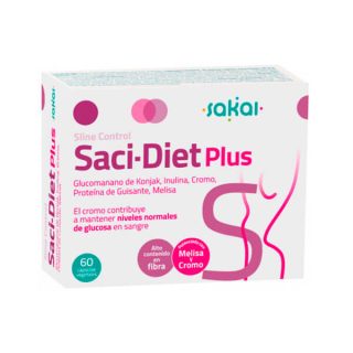 Sakai Sline Control Saci Diet Plus 60 Cápsulas