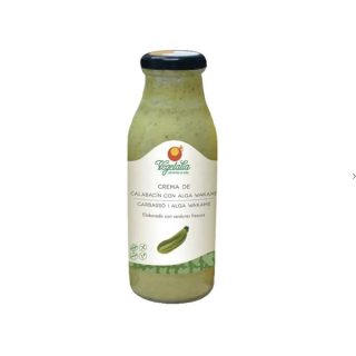 Vegetalia Crema de Calabacin con Alga Wakame 500ml