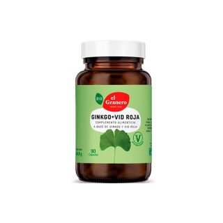 Granero Integral Ginkgo y Vid Roja Plus 90 Cápsulas