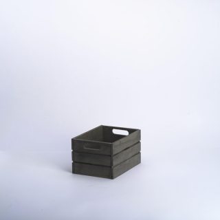 Caja De Madera 21x15x11 Gris