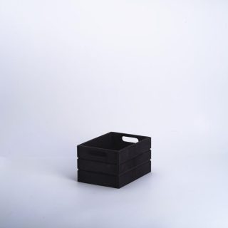 Caja De Madera 21x15x11 Negra