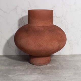 Jarron Fireplace Envejecido Teja