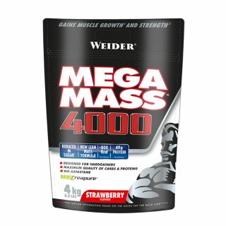 Weider Mega Mass 4000 Fresa 4 Kg