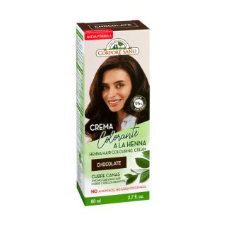 Corpore Sano Crema Cubre Canas a La Henna Color Chocolate 60ml