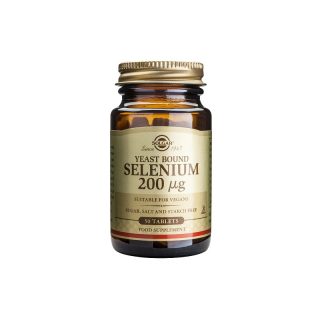 Solgar Selenio Levadura 200mg 50 Comprimidos