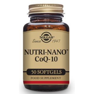 Solgar Nutri Nano Coenzima Q10 50 Cápsulas