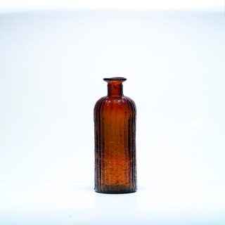 Botella Holanda Mediana Ambar Oscuro