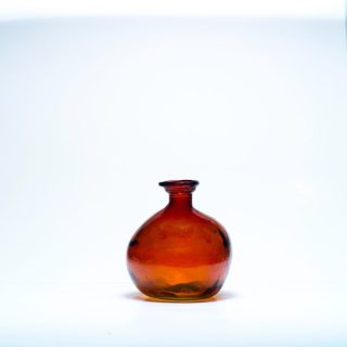 Florero Organik Ambar Oscuro