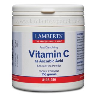 Lamberts Acido Ascorbico Polvo 250 Gramos