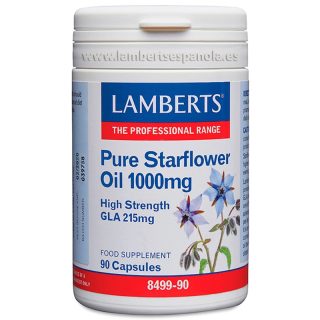 Lamberts Pure Starflower Oil 1000mg 90 Cápsulas