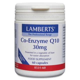 Lamberts Coenzima Q10 30mg 60 Cápsulas