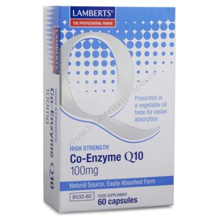 Lamberts Coenzima Q10 100mg 60 Cápsulas