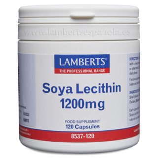Lamberts Lecitina de Soja 1200mg 120 Cápsulas