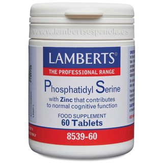 Lamberts Fosfatidil Serina 100mg 60 Comprimidos