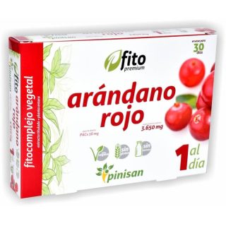 Pinisan Fito Premium Arandano Rojo 30 Cápsulas