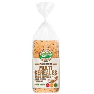 Biocop Pan de Molde Trigo Espelta Multicereales 400 Gramos