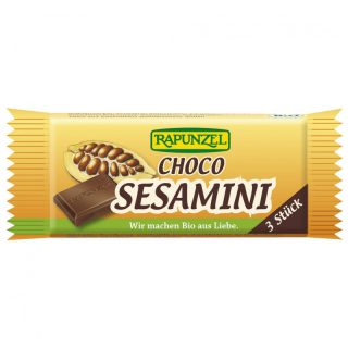 Rapunzel Barrita Sesamini Chocolate 4 X 27 Gramos