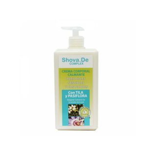 Shova De Crema Corporal Calmante y Relajante Pieles Sensibles 1 Litro