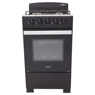 Estufa de Piso HACEB 4 Puestos Gas Natural Romero 50-Torre Negro