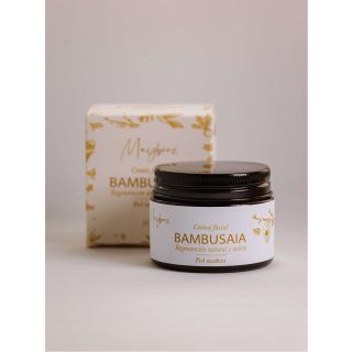 Crema facial para piel madura Bambusaia de Maybeez 