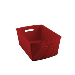 Canasta Navideña Ratán 22 litros