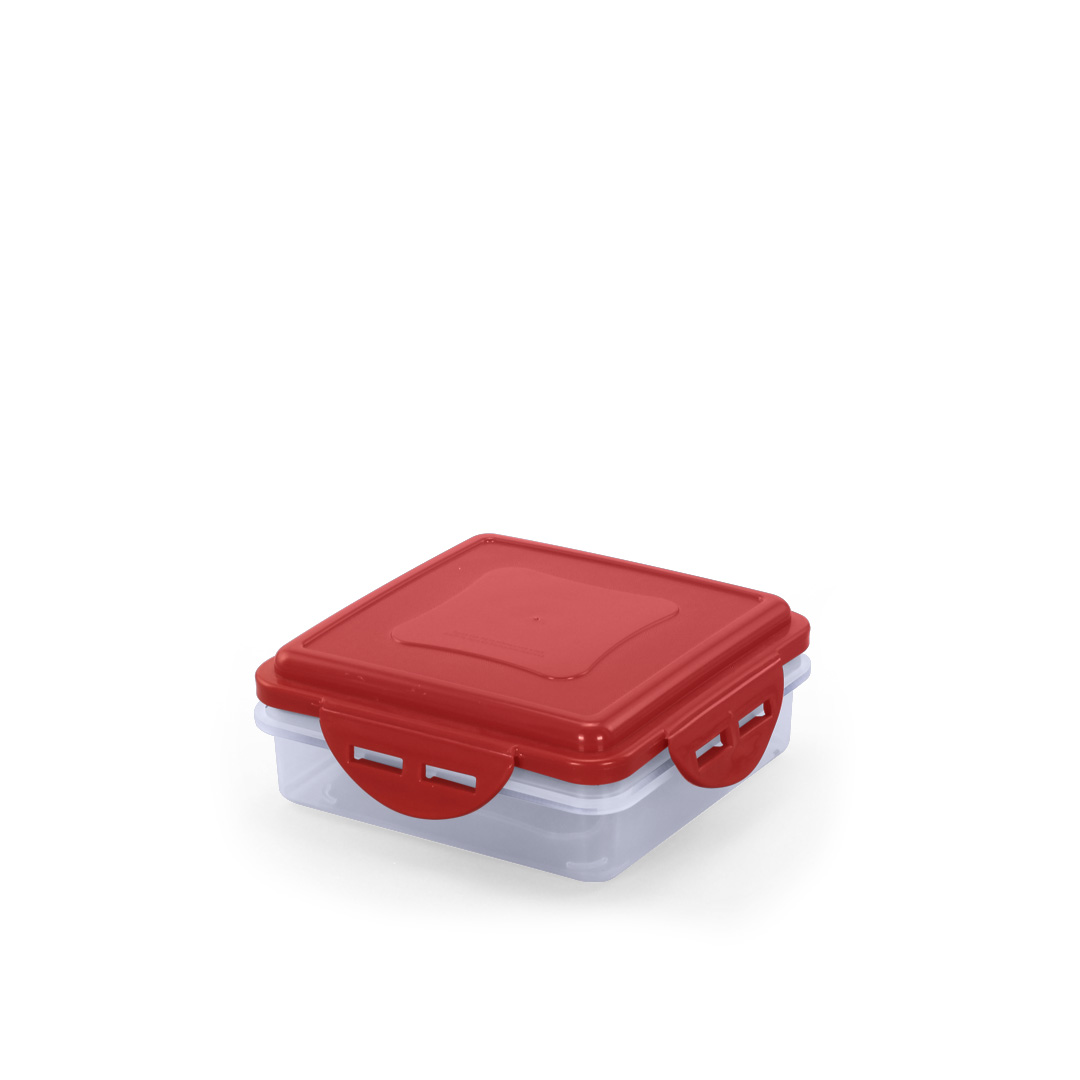 Tazón click clack cuadrado TR. (2tz / 475ml)