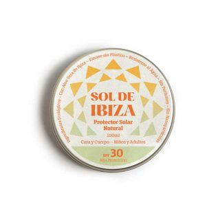 Protector solar mineral SPF30 Sin plástico Sol de Ibiza