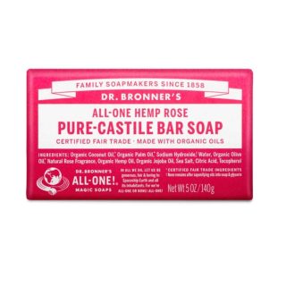 Jabón Puro de Castilla Aroma Rosa Dr. Bronner’s