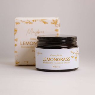 Crema Facial para Piel Seca Lemongrass de Maybeez