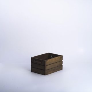 Caja De Madera 21x15x11 Envejecida