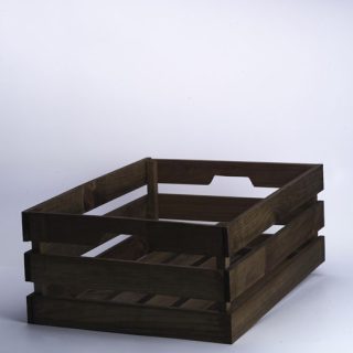 Caja De Madera Grande Envejecida