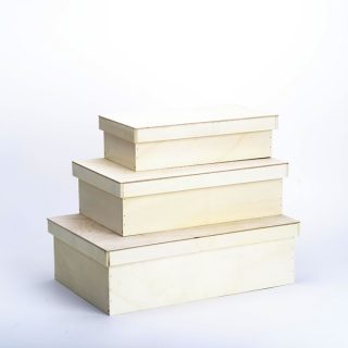 Set De 3 Cajas, En Tamaños