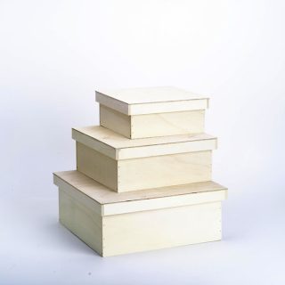 Set De 3 Cajas, En Tamaños