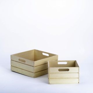 Set De 2 Cajas, En Tamaños