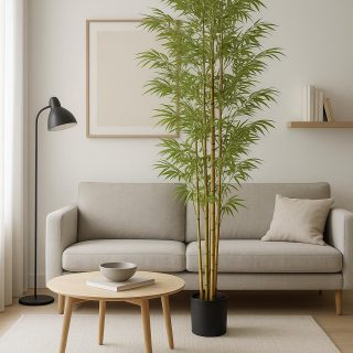 Planta artificial bambú 150cm